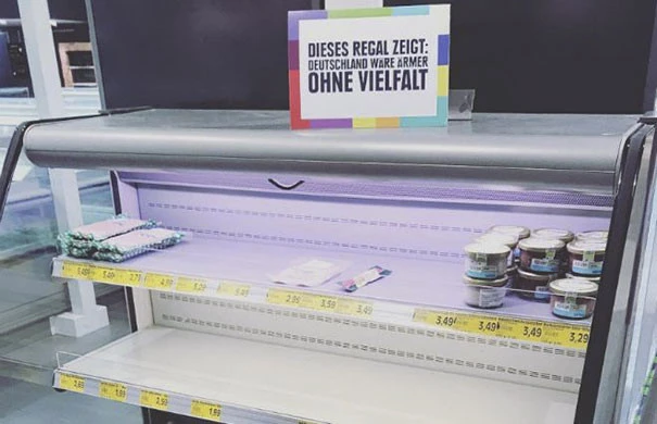 Süpermarket, Irkçılığa Dikkat Çekmek İçin Ürünleri Raflardan Kaldırdı