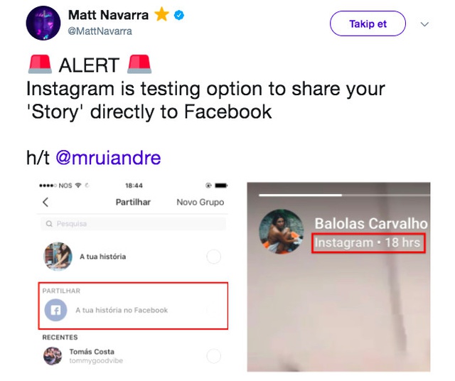 Facebook ve Instagram'dan Ortak Hareket!