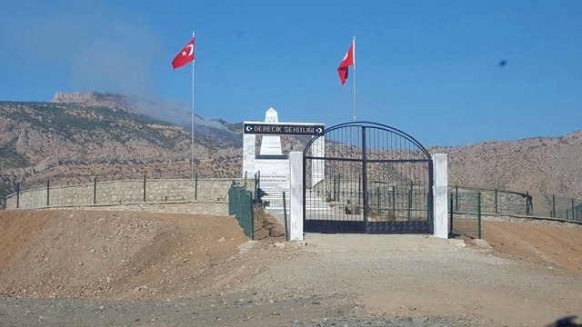 İçişleri Bakanı Soylu'nun Açılışını Yaptığı Şehitliğe Havanlı Saldırı