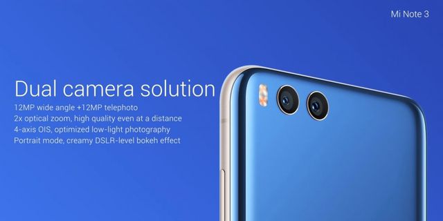 Xiaomi mi Note 3 Tanıtıldı!