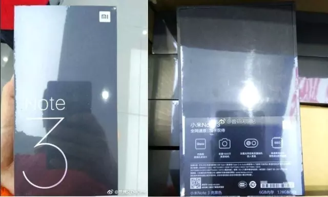 Xiaomi mi Note 3'ün Tüm Özellikleri Sızdı!