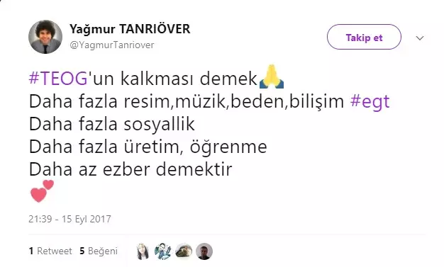 Erdoğan'ın ''TEOG Kaldırılmalı'' Açıklamasına Sosyal Medyadan Destek Yağdı