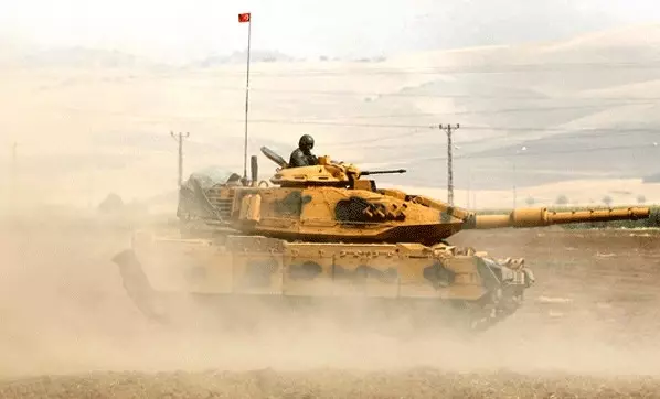 Irak Sınırındaki TSK Tatbikatı 4'üncü Gününde! Tankların Manevraları Nefes Kesti