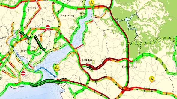 FSM'de Yol Çalışması! Anadolu Yakasında Trafik Durma Noktasına Geldi