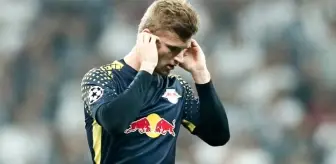 Leipzig'li Futbolcu Timo Werner, Stattaki Gürültüye Dayanamayıp Oyundan Çıktı