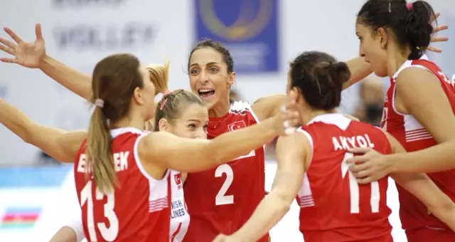 A Milli Kadın Voleybol Takımımız, Avrupa Üçüncüsü Oldu