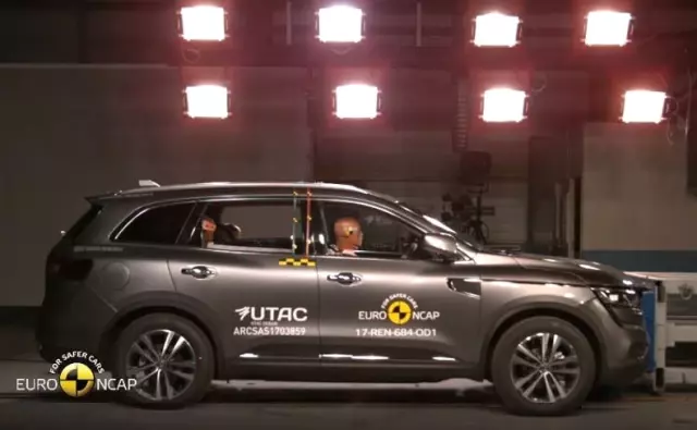 Yeni Renault Koleos 'A Euro Ncap 'Den Tam Not