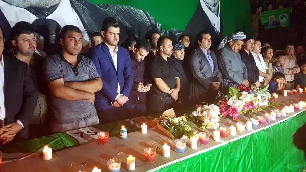 Erbil'de Celal Talabani İçin Anma Töreni