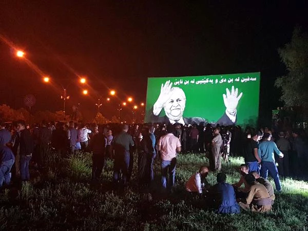 Erbil'de Celal Talabani İçin Anma Töreni
