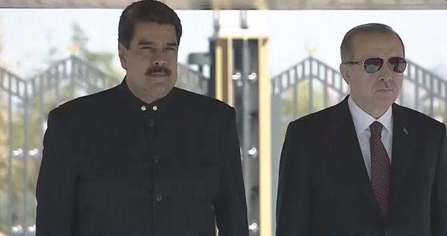 Venezuela Lideri Maduro, Beştepe'de Erdoğan Tarafından Resmi Törenle Karşılandı