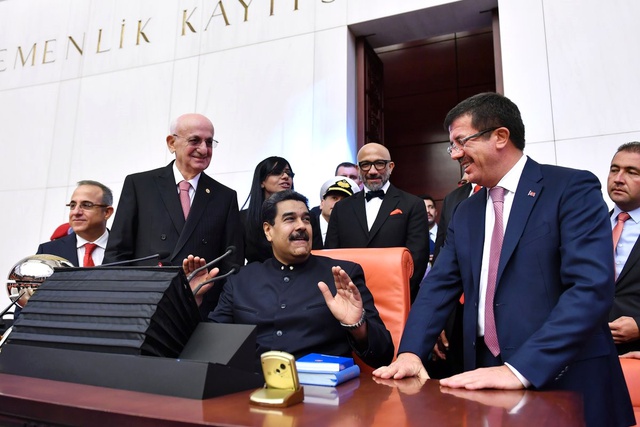 Venezuela Devlet Başkanı Nicolas Maduro TBMM'de