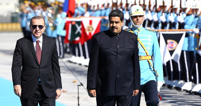 Venezuela Lideri Maduro, Beştepe'de Erdoğan Tarafından Resmi Törenle Karşılandı