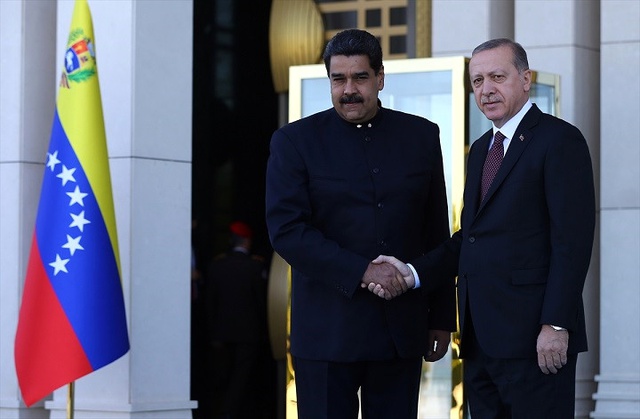 Venezuela Lideri Maduro, Beştepe'de Erdoğan Tarafından Resmi Törenle Karşılandı
