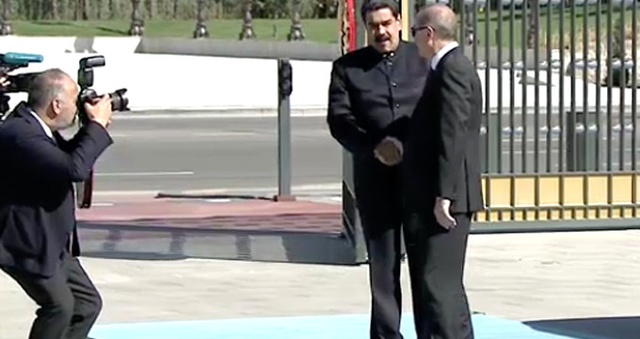 Venezuela Lideri Maduro, Beştepe'de Erdoğan Tarafından Resmi Törenle Karşılandı
