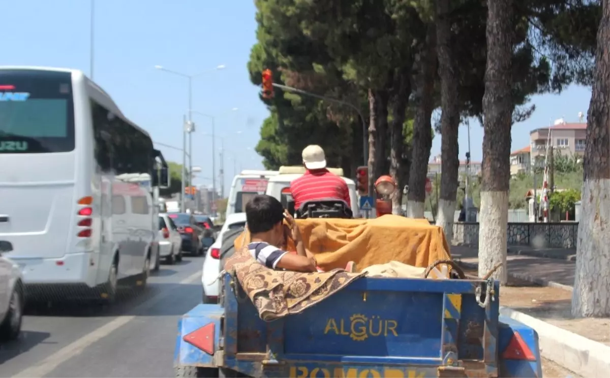 Ayd N Zmir Karayolunda Trafik Manzaralar Son Dakika