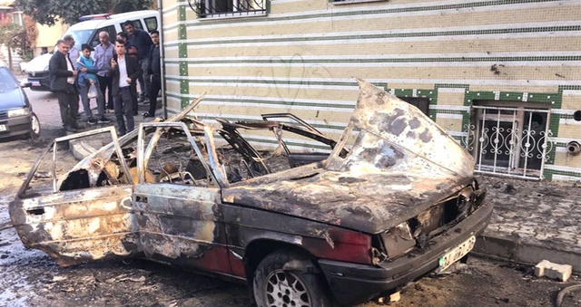 Kağıthane'de Otomobil Bomba Gibi Patladı! Çok Sayıda Ev ve Araç Zarar Gördü