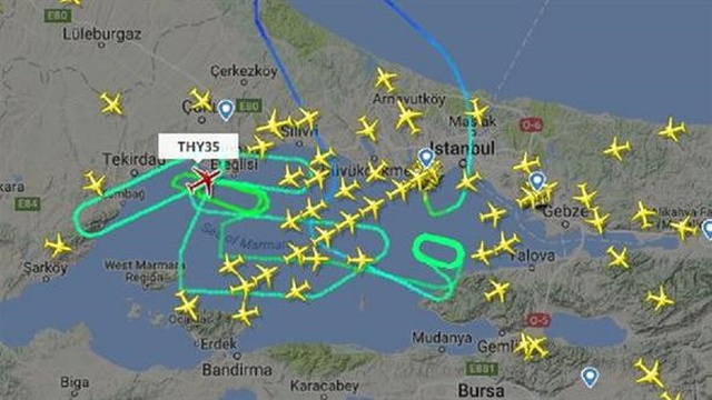 Yolcusu Bayılınca İniş İzni İsteyen Uçak, İstanbul Üzerinde Yaklaşık 8 Saat Tur Attı