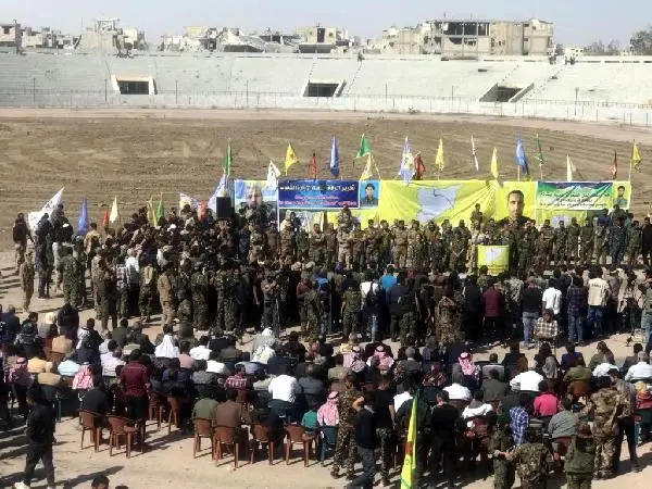 Türkiye'nin Tepkisi Sonuç Verdi! Rakka'daki Kutlamalarda Bu Kez Öcalan Posteri Açılmadı