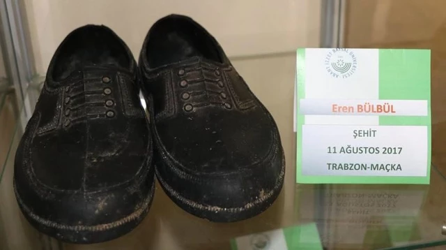 Eren Bülbül'ün Şehit Olduğu An Ayağında Olan Kara Lastikleri Artık Müzede