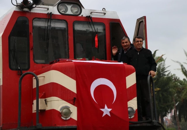 Bakü-Tiflis-Kars Hattındaki İlk Tren, Mersin'e 10 Saat Erken Ulaştı