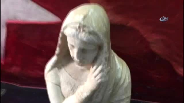 Adıyaman'da Roma Dönemine Ait Bir Heykel Ele Geçirildi