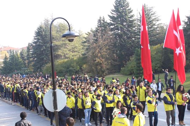 1907 ÜNİFEB, Yaklaşık 5 Bin Kişi ile Ata'nın Huzuruna Çıktı