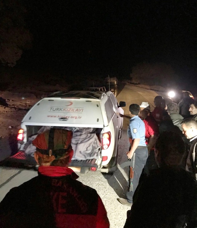 Başbakanlığa Bağlı AFAD TIR'ı Irak'ta Devrildi: 2 Yaralı