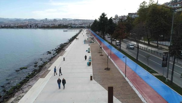 Ordu'da Yürüyüş Yolları Bordo-Maviye Boyanınca Şehir Ayağa Kalktı