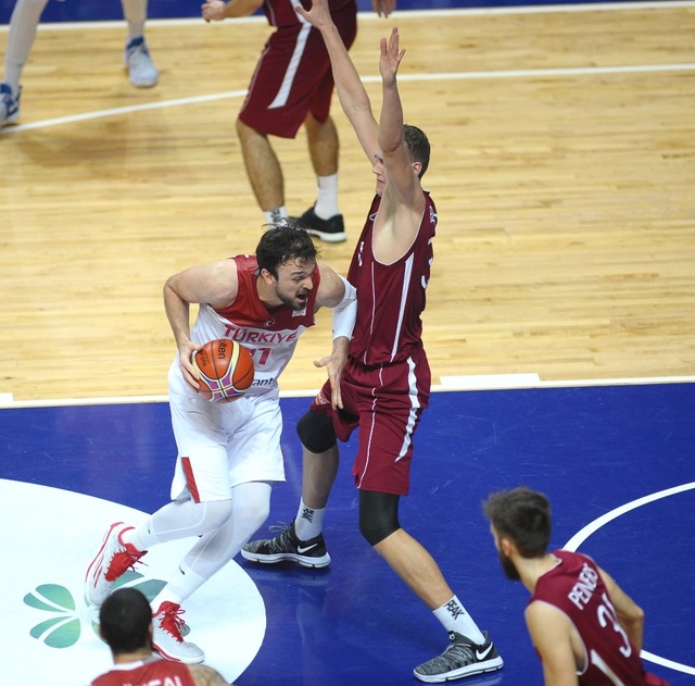 A Milli Basketbol Takımımız, Letonya'yı 85-73 Mağlup Etti