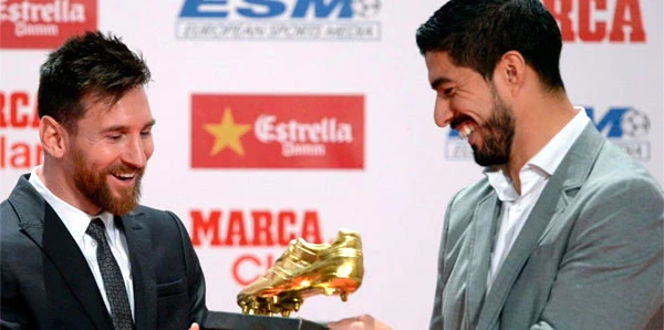 Yıldız futbolcu Messi Dördüncü Kez Altın Ayakkabı'nın Sahibi