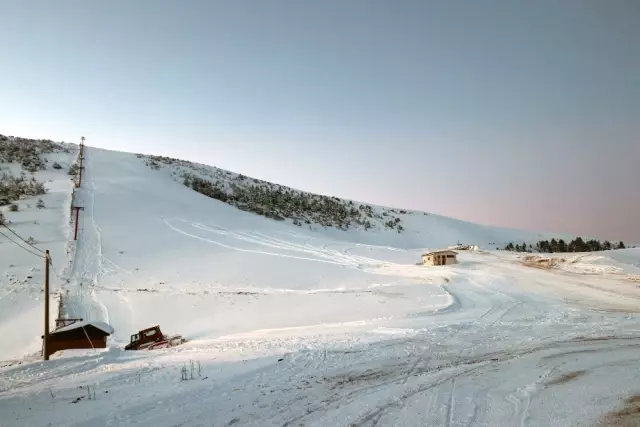 Zigana Dağı'nda Kar Kalınlığı 50 Santimetreyi Aştı