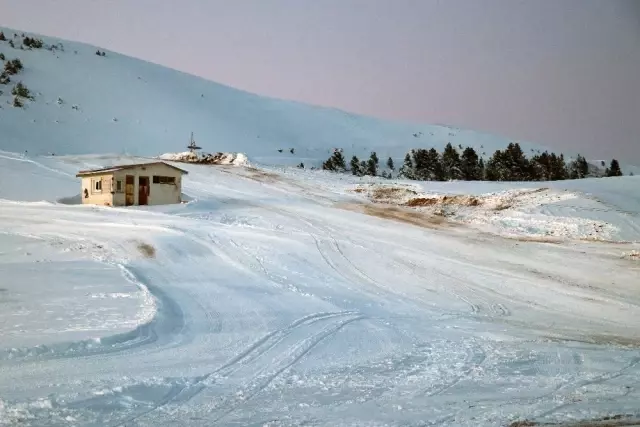 Zigana Dağı'nda Kar Kalınlığı 50 Santimetreyi Aştı