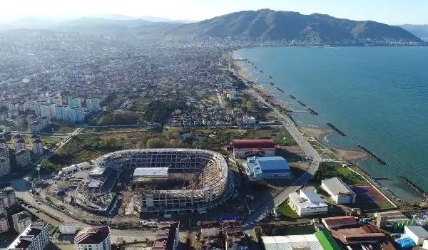 Ordu'ya Yeni Yapılan Statta Otel de Olacak