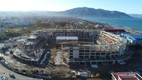 Ordu'ya Yeni Yapılan Statta Otel de Olacak