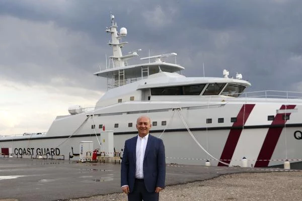 Katar'ın Türk Şirketten İstediği 48 Metrelik Karakol Gemisi Tamamlandı