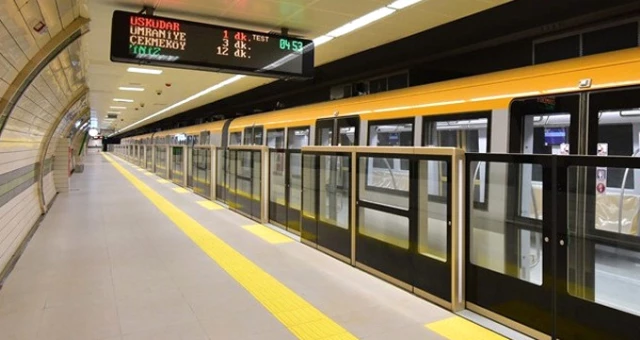 Üsküdar - Ümraniye Metro Hattı, Cuma Günü Açılıyor! Günde 700 Bin Yolcu Taşıyacak