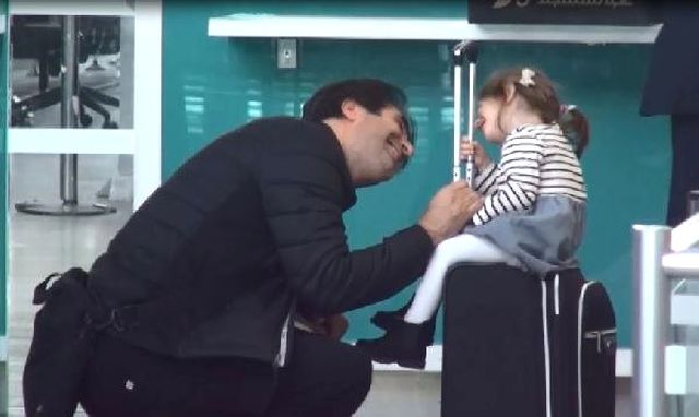 Mahsun Kırmızıgül Kızı Lavin'i Böyle Eğlendirdi