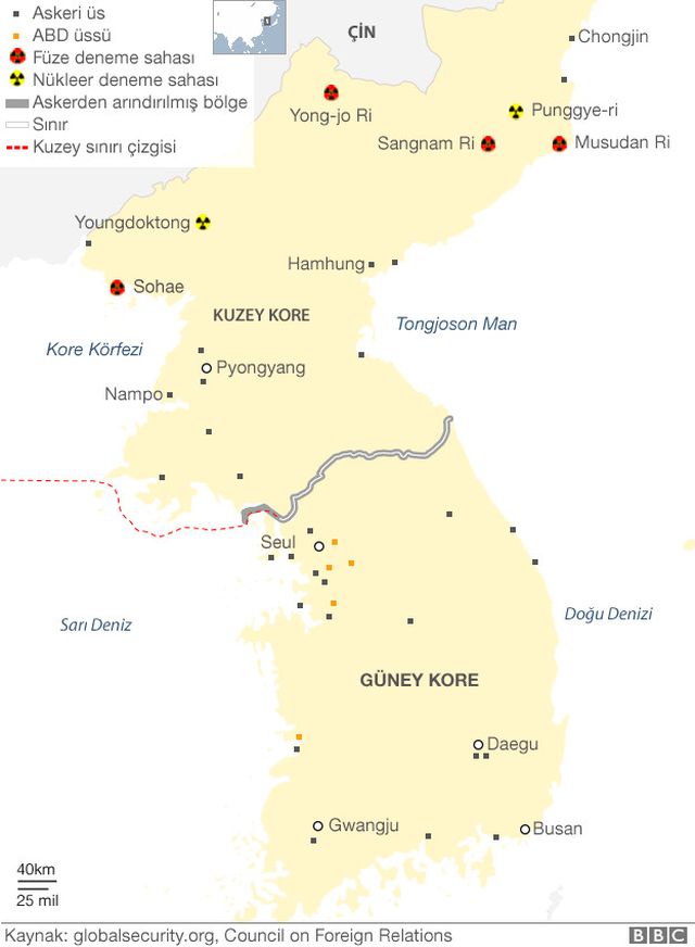 Kuzey Koreli Asker Sınırı Yürüyerek Geçip Güney Kore'ye Kaçtı