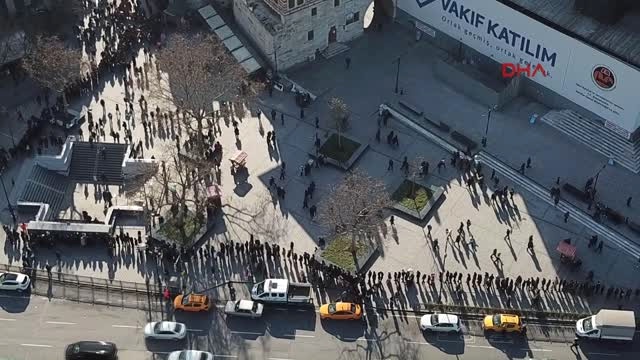 61 Milyon Liralık İkramiye Umudu, Uzun Kuyruklar Oluşturdu