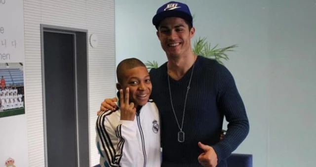 Genç Yıldız Kylian Mbappe, Cristiano Ronaldo'ya Meydan Okudu