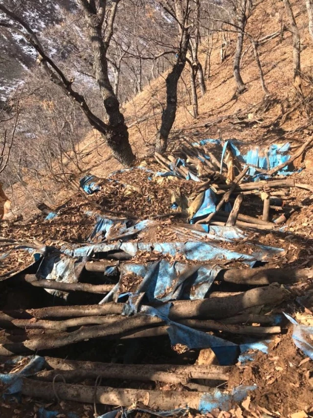 Tunceli'de Teröristlere Ait 8 Sığınak İmha Edildi