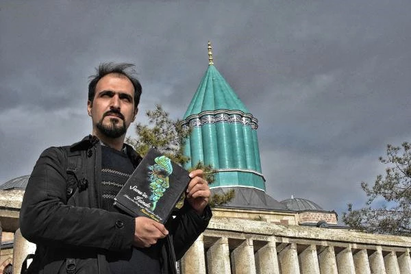 Mevlana'nın İzinde İran'dan Konya'ya Geldi, Bisikletli Yolculuğunun Kitabını Yazdı