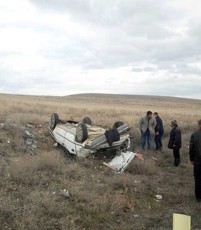 Kontrolden Çıkan Otomobil Takla Attı, 7 Yaralı Yola Savruldu