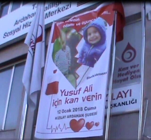 Lösemili Yusuf Ali İçin Asker, Polis ve Öğrenciler Seferber Oldu