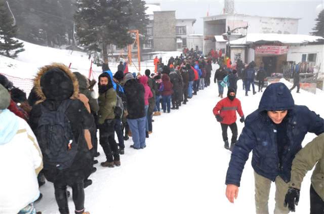 Uludağ, Tatilcilerin Akınına Uğradı