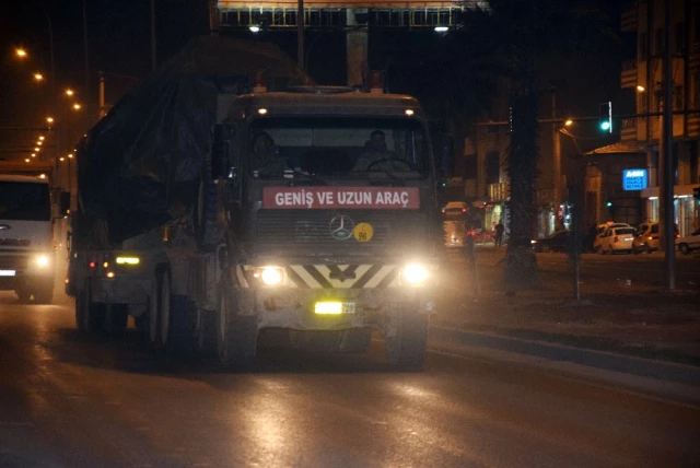 Suriye Sınırında Olağanüstü Hareketlilik! Yeni Konvoy Bölgeye Ulaştı