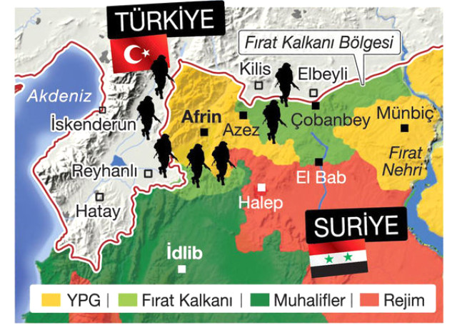 Türkiye, YPG'yi 45 Gündür İzliyor! 149 Hedef Havadan ve Topçu Desteğiyle Vurulacak