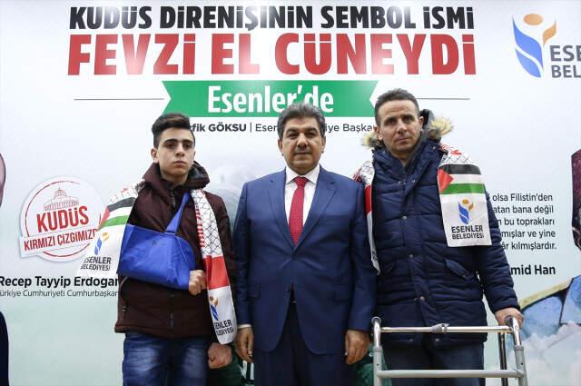 Kudüs Direnişinin Sembolü Filistinli Cuneydi İstanbul'da