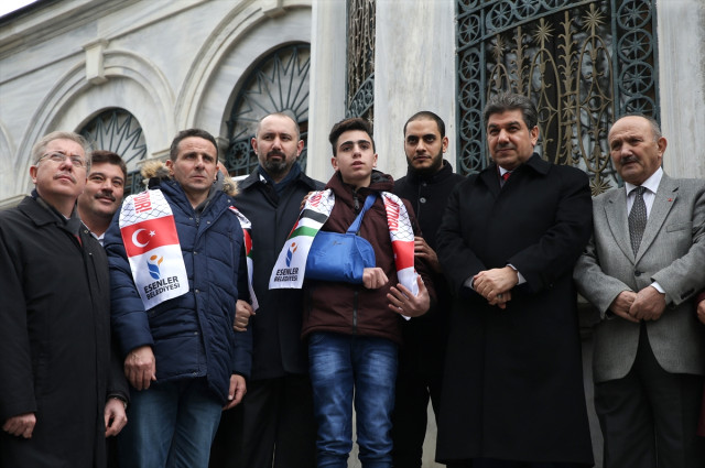 Kudüs Direnişinin Sembolü Filistinli Cuneydi İstanbul'da