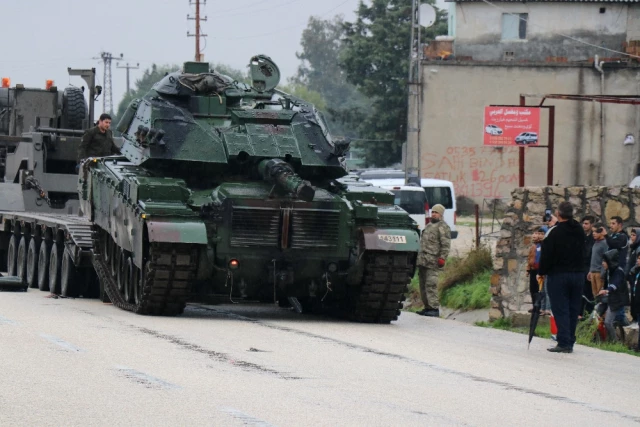 PKK Avcısı Tankların Sınıra Sevkiyatı Sürüyor! Mehmetçiğin Görüntüleri Sosyal Medyada Paylaşıldı